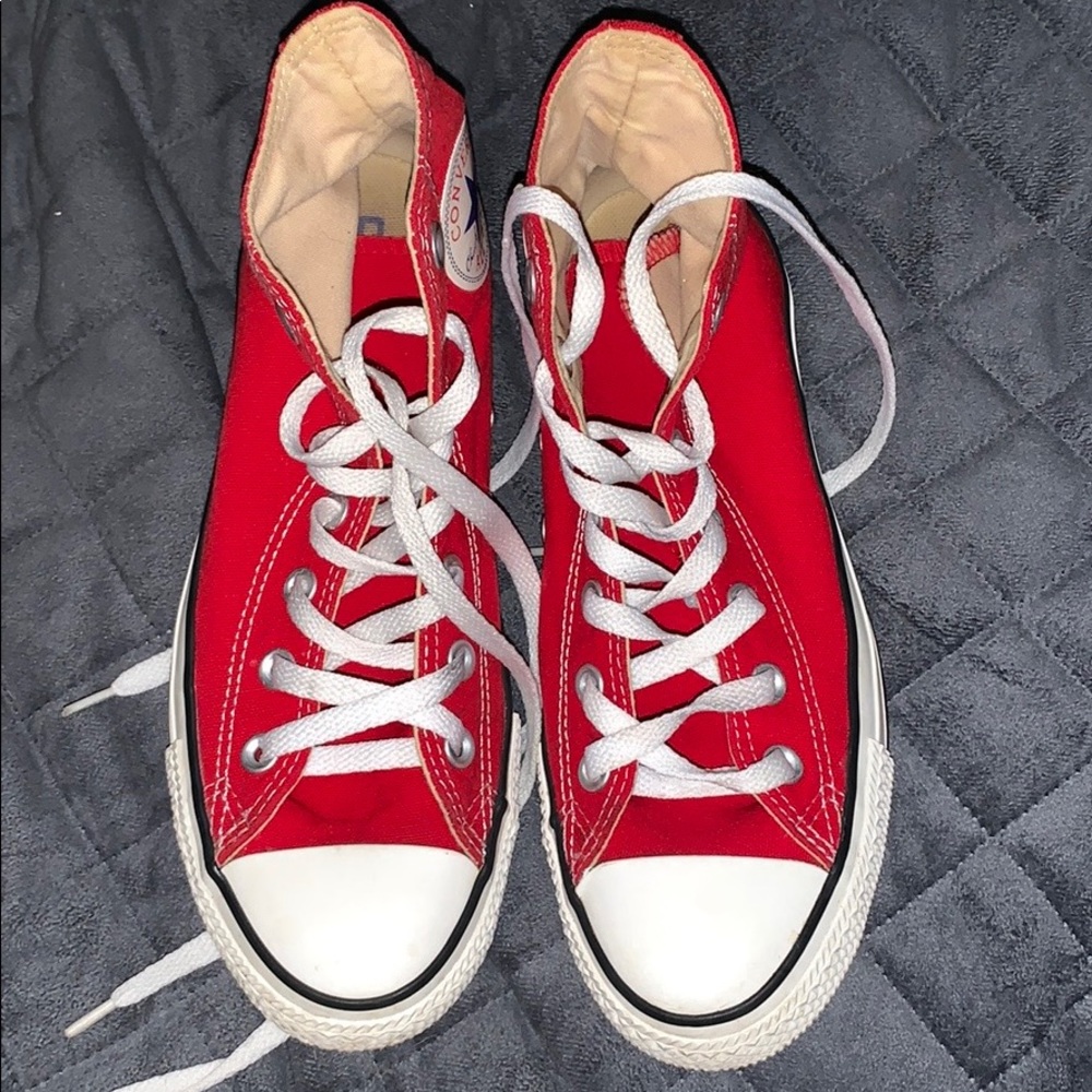RED chuck Taylor’s